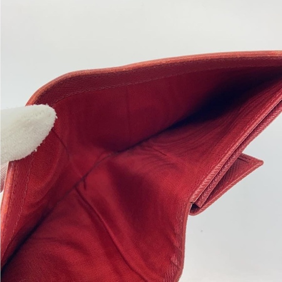Prada Red Leather Wallet - Picture 5 of 5